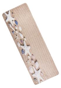 TP 3D Podlahová předložka 60x180 Mořská pláž - písek