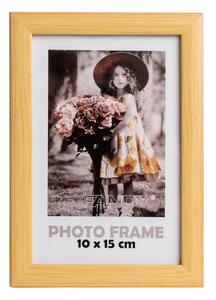 FANDY Plastový rámeček Notte 10x15 2 světle hnědý