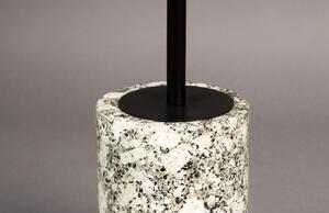 Bílý mramorový odkládací stolek DUTCHBONE Gunnar 37,5 cm