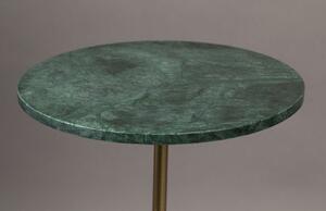 Zelený mramorový odkládací stolek DUTCHBONE Gunnar 37,5 cm