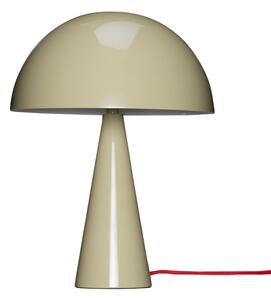 Béžová kovová stolní lampa Hübsch Mush 33 cm