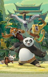 Dětská tapeta Kung FU Panda, Walltastic, 152x243 cm