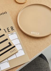 Design Letters Porcelánový talíř Hygge - Beige DL164