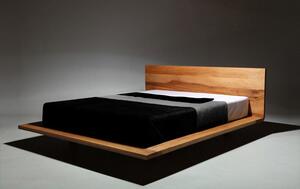 MOOD - minimalistický design klasické postele ušlechtilé a nadčasové vyrobené ze dřeva
