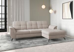 ROHOVÁ SEDAČKA, textil, šedobéžová Sit & More - Sedací soupravy, Online Only