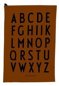 Set bavlněných utěrek Design Letters - Brown DL168