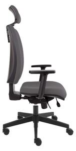 Kancelářská židle LAUREN šedá