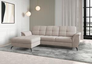 ROHOVÁ SEDAČKA, textil, šedobéžová Sit & More - Sedací soupravy, Online Only