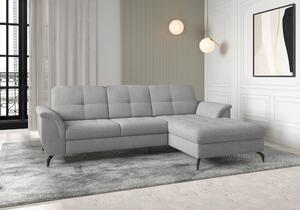 ROHOVÁ SEDAČKA, textil, šedá Sit & More - Sedací soupravy, Online Only