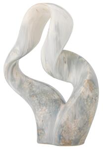 Šedá kameninová soška Bloomingville Rouyi 34,5 cm