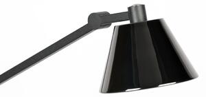 DNYMARIANNE -25% Černá kovová stojací lampa ZUIVER LUB