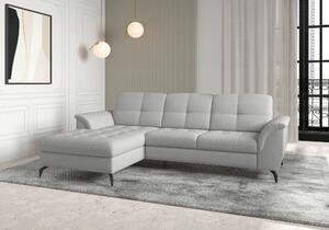 ROHOVÁ SEDAČKA, textil, světle šedá Sit & More - Sedací soupravy, Online Only