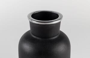 Černá váza ZUIVER FARMA 20 cm