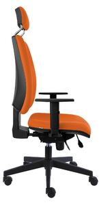 Kancelářská židle CHARLES oranžová
