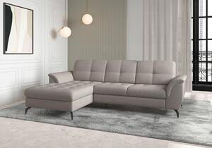 ROHOVÁ SEDAČKA, textil, šedohnědá Sit & More - Sedací soupravy, Online Only