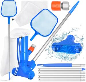 VYSAVAČ KARTÁČ DO BAZÉNU NA ČIŠTĚNÍ DNA STĚN BESTWAY INTEX SET 4V1