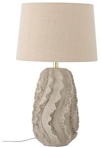 Béžová kameninová stolní lampa Bloomingville Natika