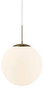 Elegantní svítidlo NORDLUX Grant Varianta: Ø 250 mm, 25 W, E27, opál, mosaz