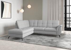 ROHOVÁ SEDAČKA, textil, světle šedá Sit & More - Sedací soupravy, Online Only