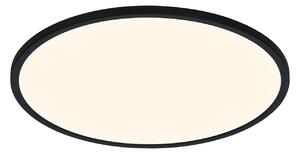 NORDLUX Oja smart 2700 - 6500 K LED světlo ovládané aplikací Varianta: Ø 600 x 23 mm, LED, 30 W, 150 - 3500 lm, černá