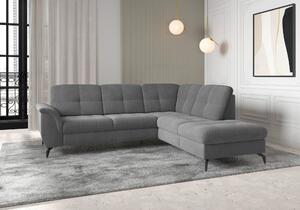 ROHOVÁ SEDAČKA, textil, šedá Sit & More - Sedací soupravy, Online Only