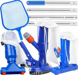 VYSAVAČ KARTÁČ NA DO BAZÉNU PRO ČIŠTĚNÍ DNA STĚN BESTWAY INTEX SET 6V1