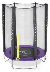 Trampolína Plum Stardust s fialovou sítí