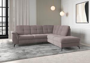 ROHOVÁ SEDAČKA, textil, šedohnědá Sit & More - Sedací soupravy, Online Only