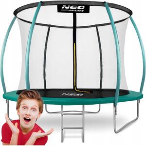 Trampolína se sítí Neo-sport 252 cm FT 8 (244-252 cm)