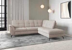 ROHOVÁ SEDAČKA, textil, šedobéžová Sit & More - Sedací soupravy, Online Only