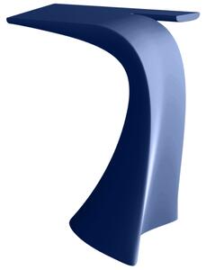 VONDOM Matně modrý plastový barový stůl WING 76 x 50 cm