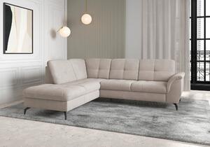 ROHOVÁ SEDAČKA, textil, šedobéžová Sit & More - Sedací soupravy, Online Only
