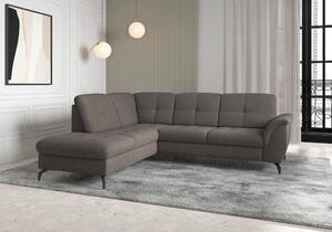 ROHOVÁ SEDAČKA, textil, barvy grafitu Sit & More - Sedací soupravy, Online Only