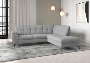 ROHOVÁ SEDAČKA, textil, šedá Sit & More - Sedací soupravy, Online Only