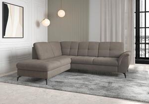 ROHOVÁ SEDAČKA, textil, jílová barva Sit & More - Sedací soupravy, Online Only