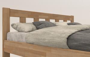 Manželská postel Tema 180x200 cm, přírodní buk