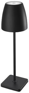 Černá kovová zahradní stolní LED lampa Nova Luce Colt M