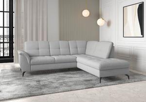 ROHOVÁ SEDAČKA, textil, světle šedá Sit & More - Sedací soupravy, Online Only