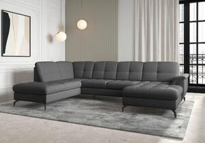 SEDACÍ SOUPRAVA, textil, tmavě šedá Sit & More - Sedací soupravy, Online Only