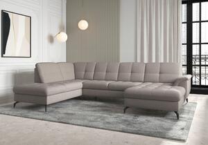 SEDACÍ SOUPRAVA, textil, šedohnědá Sit & More - Sedací soupravy, Online Only