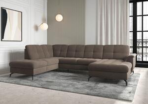 SEDACÍ SOUPRAVA, textil, tmavě hnědá Sit & More - Sedací soupravy, Online Only