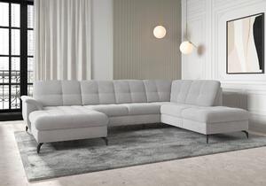 SEDACÍ SOUPRAVA, textil, barvy stříbra Sit & More - Sedací soupravy, Online Only