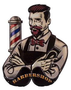 Antic Line Plechová cedule BARBER SHOP