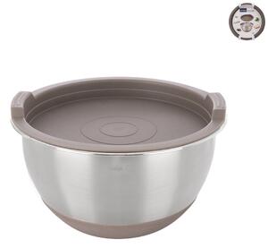 Miska s víčkem BEIGE pr. 15,7 cm