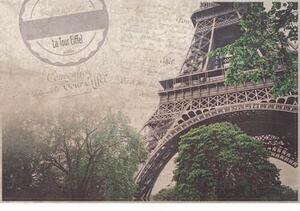 Ceduľa Paríž - Eiffel Tower - ceduľa 30cm x 20cm Plechová tabuľa