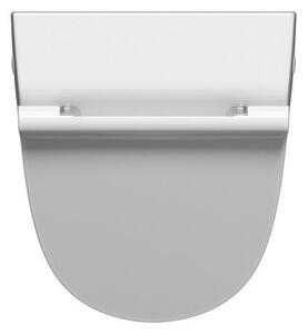 GSI SAND urinál se zakrytým přívodem vody 31x65 cm, otvory pro víko, bílá ExtraGlaze 909811