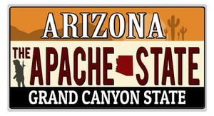 Cedule značka Arizona Apache State