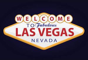 Ceduľa Welcome Las Vegas Nevada Vintage style 30cm x 20cm Plechová tabuľa
