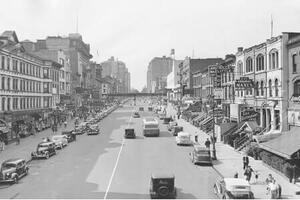 Cedule New York 86th Street in 1930s