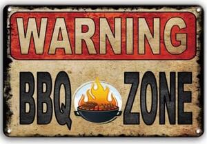 Cedule Warning – BBQ Zone